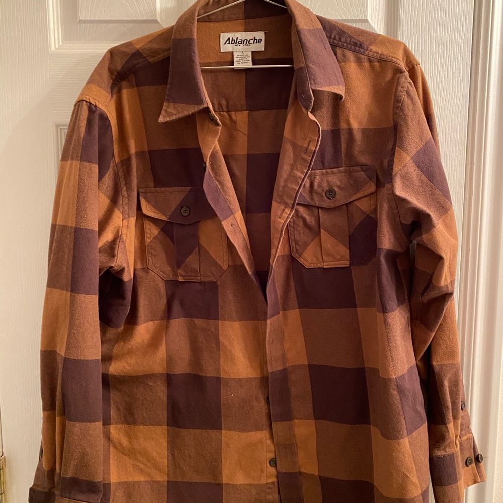 Plaid Button Up Shirt